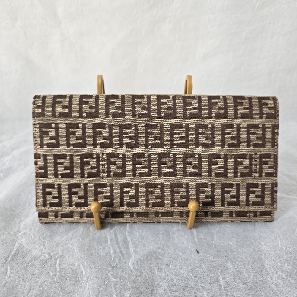 Fendi Brown Monogram Wallet